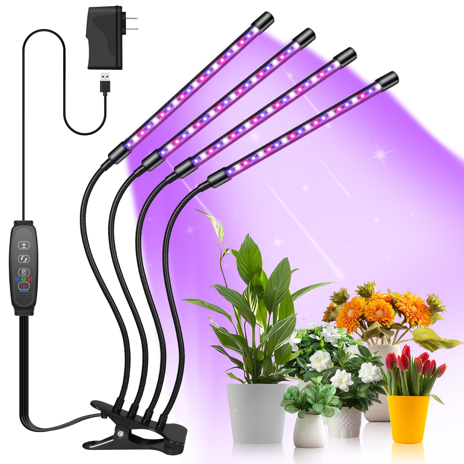 Amazon.com : Shyineyou Grow Lights for Indoor Plants Full